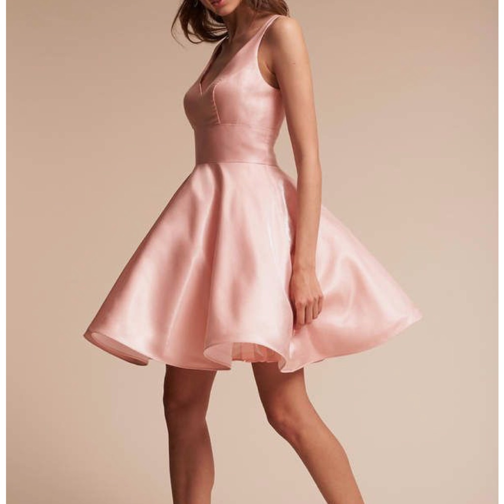 Bhldn Pink Party Dress